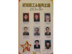 2013年月先进个人